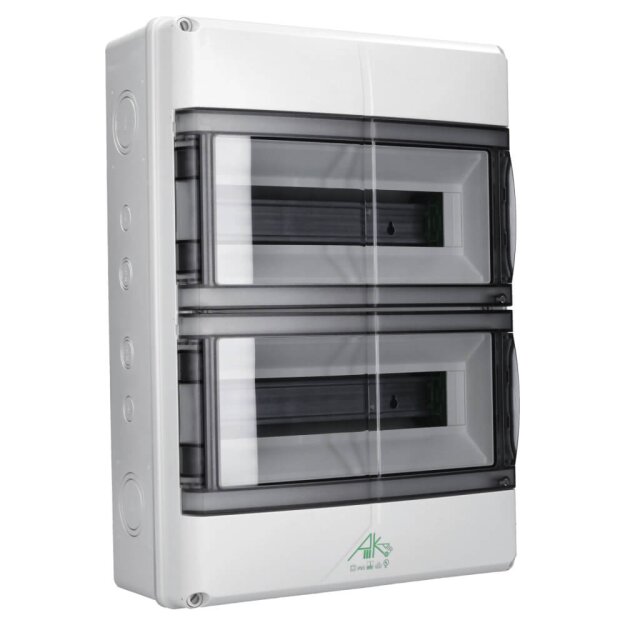Spelsberg AK 28 Kleinverteiler grau Schutzart IP65 28 TE Schlagfestigkeit IK08 Schutzklasse II Bemessungsspannung 400V AC DLG UL-EU VDE 73342801