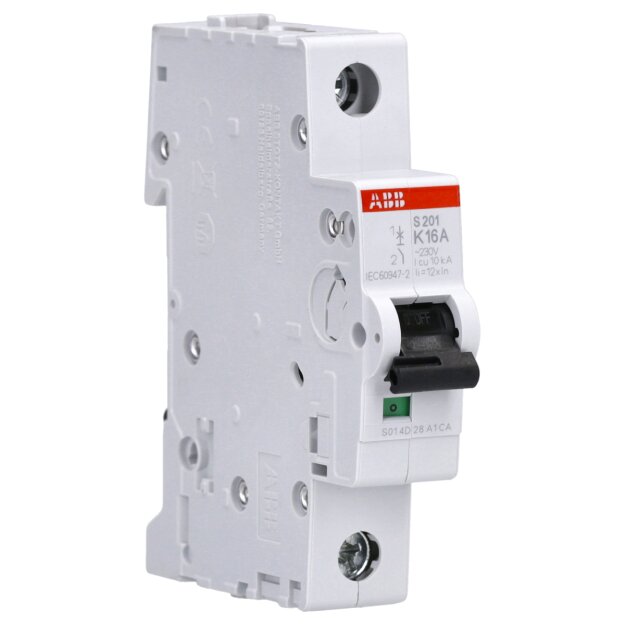 ABB S201-K16 Sicherungsautomat S200-1P 16 A-K 2CDS251001R0467