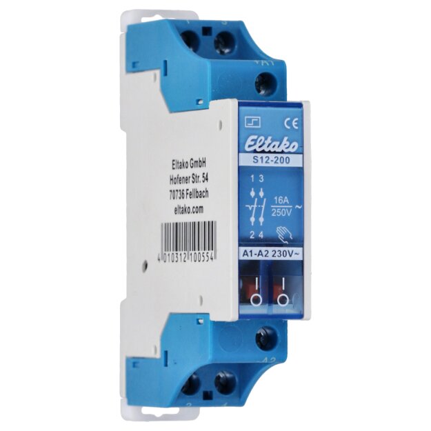 Eltako Stromstoßschalter f.Reihe. S12-200-230V (1er)