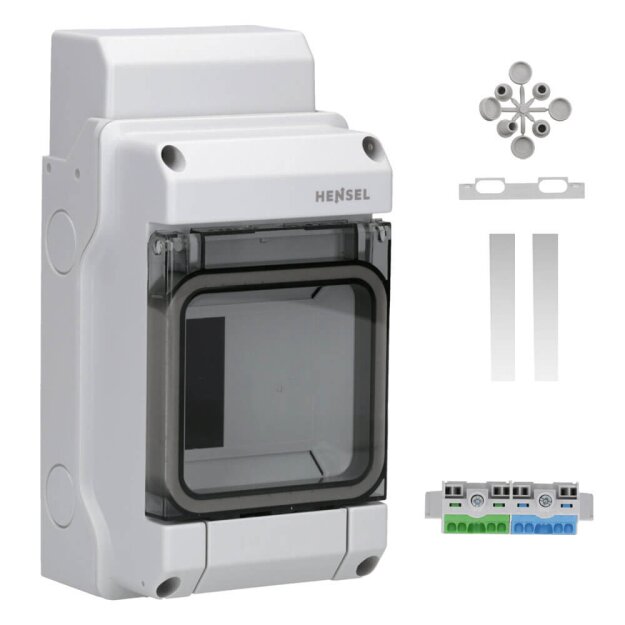 Hensel KV 1503 Kleinverteiler IP54 mit 3 Teilungseinheiten – Verteilerkasten