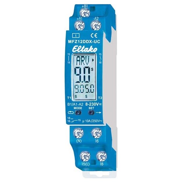 Eltako Zeitrelais,multifunktion MFZ12DDX-UC (1er)