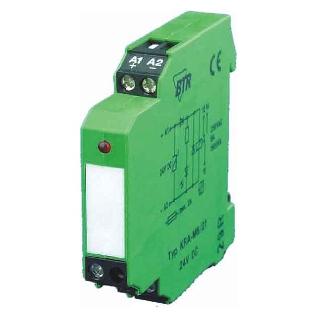 BTR NETCOM Koppelbaustein KRA-M6/21 12AC/DC
