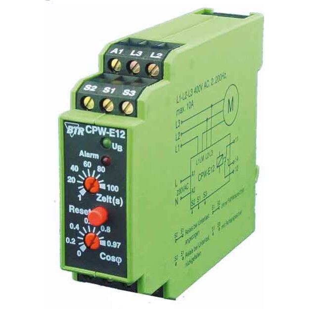 BTR NETCOM Überwachungsrelais CPW-E12 230AC1W 10A