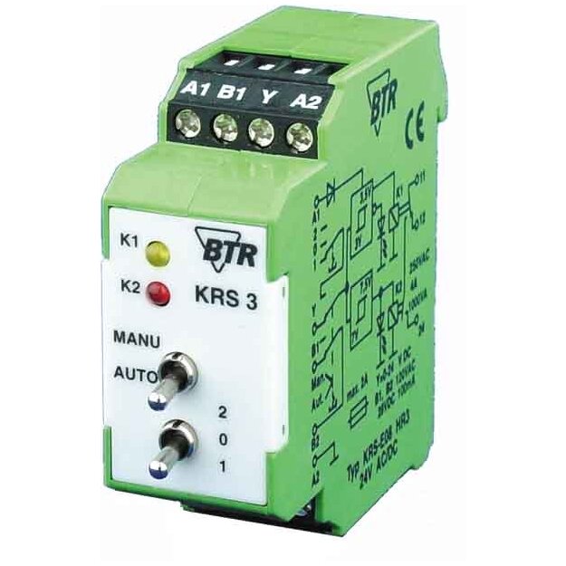 BTR NETCOM Schnittstellenmodul KRS-E08 HR3 24ACDC