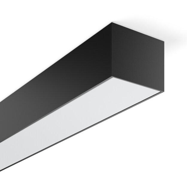 RZB 312688.003 LED-Wand-u. Deckenleuchte Less is more Vario 830, schwarz