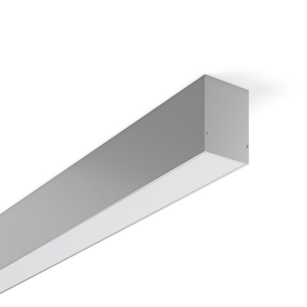 RZB 312307.004.1.76 LED-Wand-u.Deckenleuchte Less is more 50 840, DALI, silber