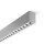 RZB 312333.004.76 LED-Wand-u.Deckenleuchte Less is more 50 830, DALI, silber