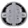 Busch-Wächter Set: Busch-Jaeger 6251/28-133-WL Busch-Wächter® Pro 280° Wireless Alusilber 2CKA006200A0859 + Eckadapter