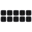 10 Stück Busch-Jaeger 20 EUC-885 SCHUKO®...