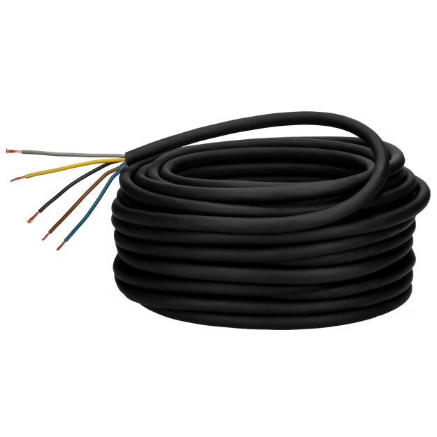 Gummischlauchleitung H07RN-F 5x1,5 mm² 25 Meter