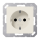 Jung A1521BF SCHUKO-Steckdose 16 A 250 V ~ Schraubklemmen Thermoplast Serie AS weiß