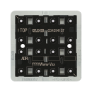 Jung CD42941ST KNX Tastsensor-Modul Universal 4fach F40...