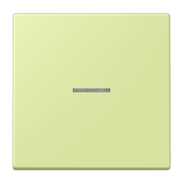 Jung FMLC1700222 eNet Taster Standard 1fach Duroplast lackiert Serie LS vert jaune clair