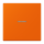 Jung FMLC1700224 eNet Taster Standard 1fach Duroplast lackiert Serie LS orange