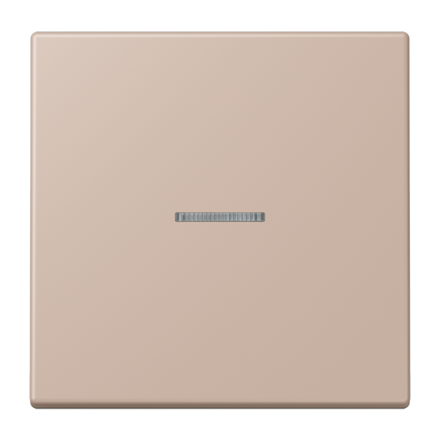 Jung FMLC1700240 eNet Taster Standard 1fach Duroplast lackiert Serie LS ombre brûlée claire