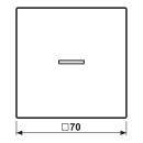 Jung FMLC1700242 eNet Taster Standard 1fach Duroplast...