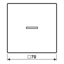 Jung FMLC1700263 eNet Taster Standard 1fach Duroplast...
