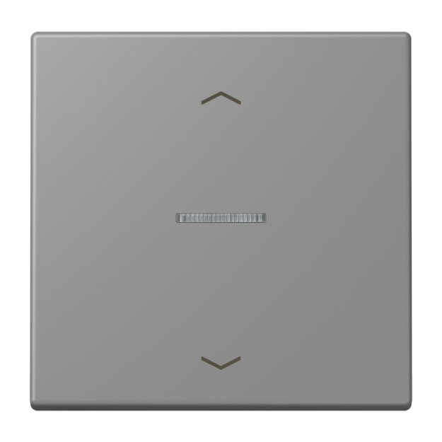 Jung FMLC1700P203 eNet Taster Standard 1fach mit Pfeilsymbolen Duroplast lackiert Serie LS gris 31