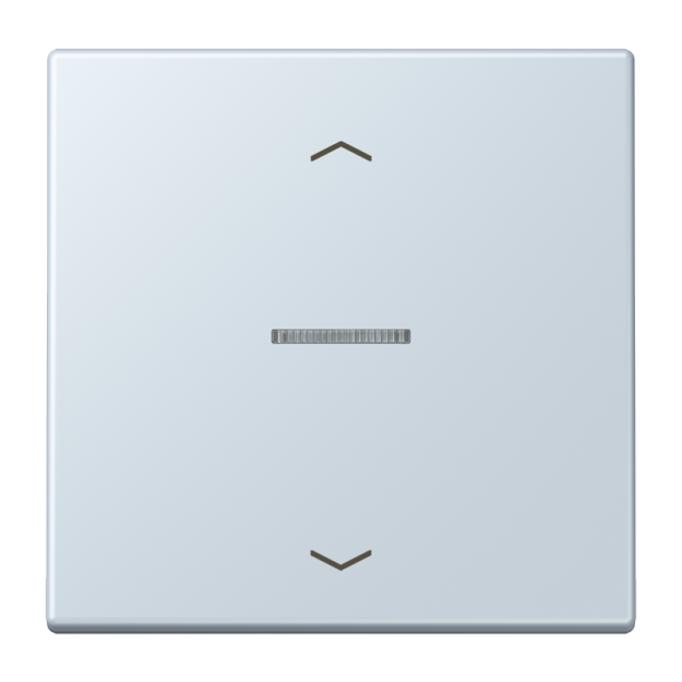 Jung FMLC1700P209 eNet Taster Standard 1fach mit Pfeilsymbolen Duroplast lackiert Serie LS outremer pâle