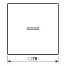Jung FMLC1700P211 eNet Taster Standard 1fach mit...