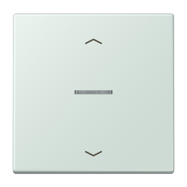 Jung FMLC1700P215 eNet Taster Standard 1fach mit Pfeilsymbolen Duroplast lackiert Serie LS céruléen pâle