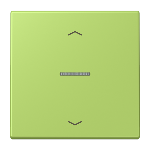 Jung FMLC1700P221 eNet Taster Standard 1fach mit Pfeilsymbolen Duroplast lackiert Serie LS vert clair