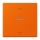 Jung FMLC1700P224 eNet Taster Standard 1fach mit Pfeilsymbolen Duroplast lackiert Serie LS orange