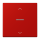 Jung FMLC1700P227 eNet Taster Standard 1fach mit Pfeilsymbolen Duroplast lackiert Serie LS rouge vermillon 31