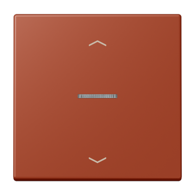 Jung FMLC1700P232 eNet Taster Standard 1fach mit Pfeilsymbolen Duroplast lackiert Serie LS locre rouge