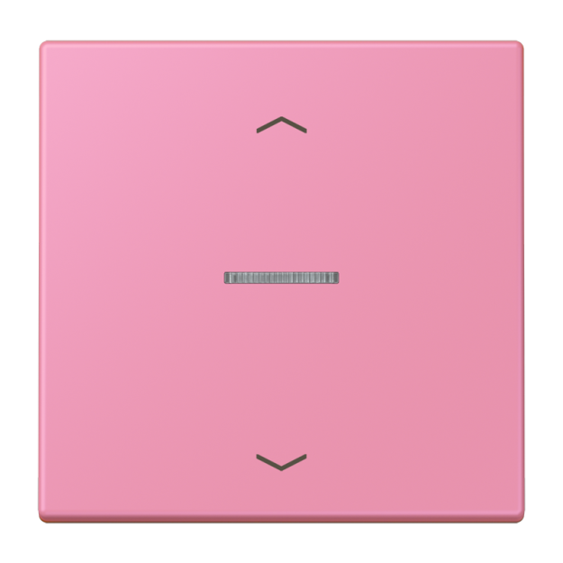 Jung FMLC1700P246 eNet Taster Standard 1fach mit Pfeilsymbolen Duroplast lackiert Serie LS rose vif