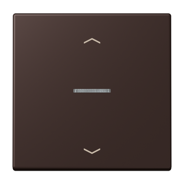 Jung FMLC1700P252 eNet Taster Standard 1fach mit Pfeilsymbolen Duroplast lackiert Serie LS terre d‘ombre brûlée 59