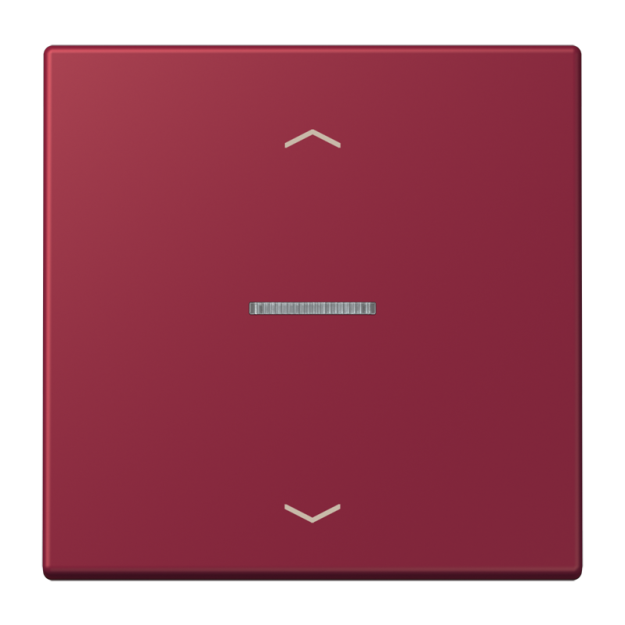 Jung FMLC1700P255 eNet Taster Standard 1fach mit Pfeilsymbolen Duroplast lackiert Serie LS le rubis