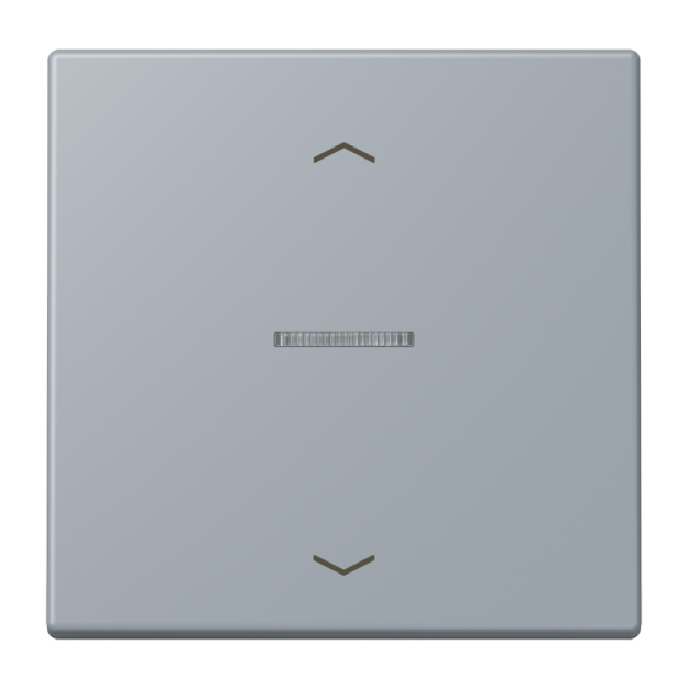 Jung FMLC1700P257 eNet Taster Standard 1fach mit Pfeilsymbolen Duroplast lackiert Serie LS gris clair 59