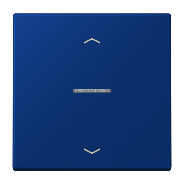 Jung FMLC1700P261 eNet Taster Standard 1fach mit Pfeilsymbolen Duroplast lackiert Serie LS bleu outremer foncé