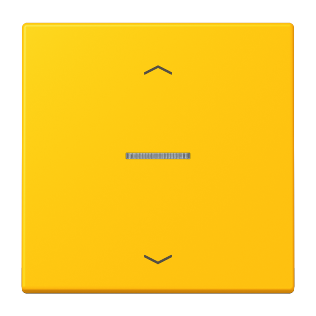 Jung FMLC1700P263 eNet Taster Standard 1fach mit Pfeilsymbolen Duroplast lackiert Serie LS le jaune vif
