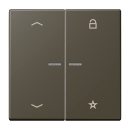 Jung FMLC1701P241 eNet Taster Universal 1fach mit...