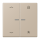 Jung FMLC1701P243 eNet Taster Universal 1fach mit Pfeilsymbolen Duroplast lackiert Serie LS ombre naturelle claire
