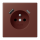 Jung LC1520F-15CA235 Steckdose französisch/belgisches System 16 A 250 V ~ mit USB-Ladegerät 1 x Typ A + 1 x Typ C SAFETY+ Serie LS terre sienne brûlée 31