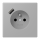 Jung LC1520F-18A204 Steckdose französisch/belgisches System 16 A 250 V ~ mit USB-Ladegerät 1 x Typ A SAFETY+ Serie LS gris moyen
