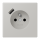 Jung LC1520F-18A205 Steckdose französisch/belgisches System 16 A 250 V ~ mit USB-Ladegerät 1 x Typ A SAFETY+ Serie LS gris clair 31