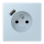 Jung LC1520F-18A208 Steckdose französisch/belgisches System 16 A 250 V ~ mit USB-Ladegerät 1 x Typ A SAFETY+ Serie LS outremer clair