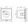 Jung LC1520F-18A246 Steckdose französisch/belgisches System 16 A 250 V ~ mit USB-Ladegerät 1 x Typ A SAFETY+ Serie LS rose vif
