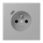 Jung LC1520F-18C204 Steckdose französisch/belgisches System 16 A 250 V ~ mit USB-Ladegerät 1 x Typ C SAFETY+ Serie LS gris moyen