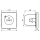 Jung LC1520F-18C234 Steckdose französisch/belgisches System 16 A 250 V ~ mit USB-Ladegerät 1 x Typ C SAFETY+ Serie LS l’ocre rouge clair