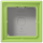 Jung LC581A221 Aufputz-Kappe 1fach Duroplast lackiert Serie LS vert clair