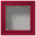 Jung LC581A229 Aufputz-Kappe 1fach Duroplast lackiert Serie LS rouge carmin