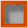 Jung LC581A260 Aufputz-Kappe 1fach Duroplast lackiert Serie LS orange vif