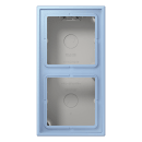 Jung LC582A207 Aufputz-Kappe 2fach Duroplast lackiert...