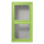 Jung LC582A221 Aufputz-Kappe 2fach Duroplast lackiert Serie LS vert clair