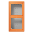 Jung LC582A225 Aufputz-Kappe 2fach Duroplast lackiert...